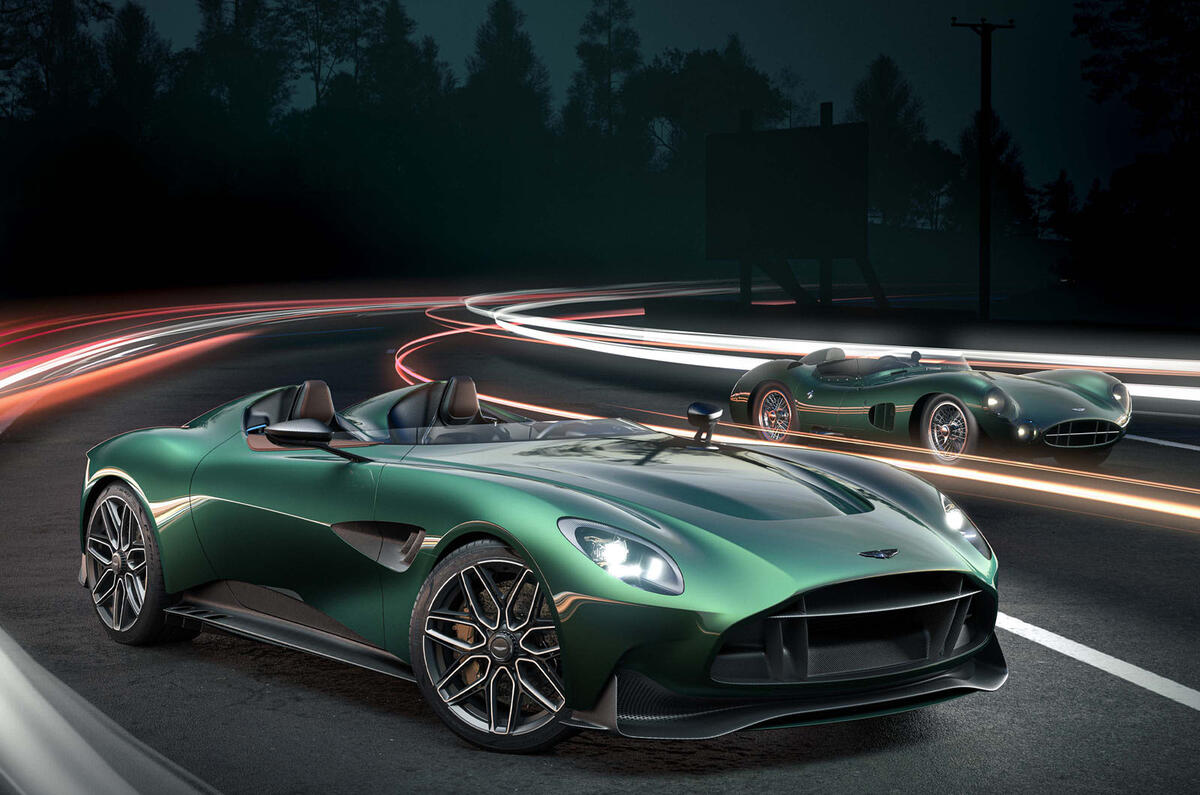 Aston Martin DBR22 2022 front quarter static Aston Martin DBR22 2022 front quarter static