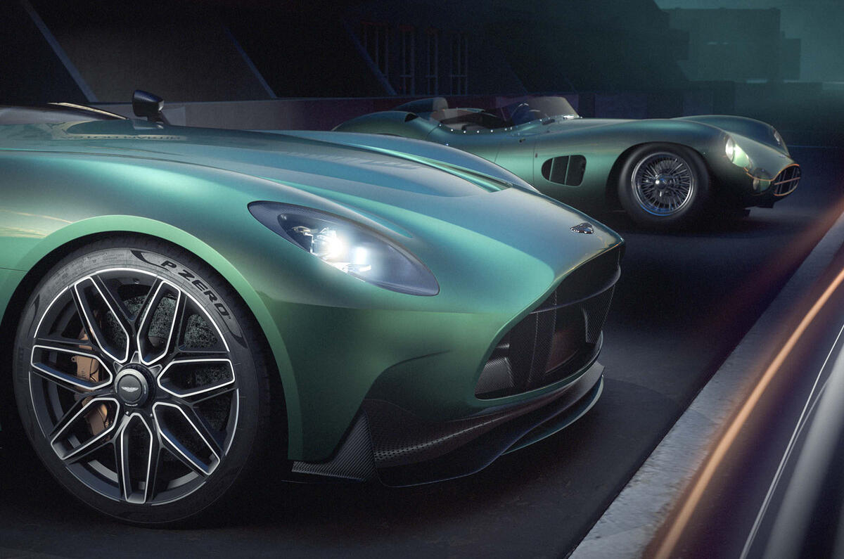 Aston Martin DBR22 2022 side front bumper static Aston Martin DBR22 2022 side front bumper static