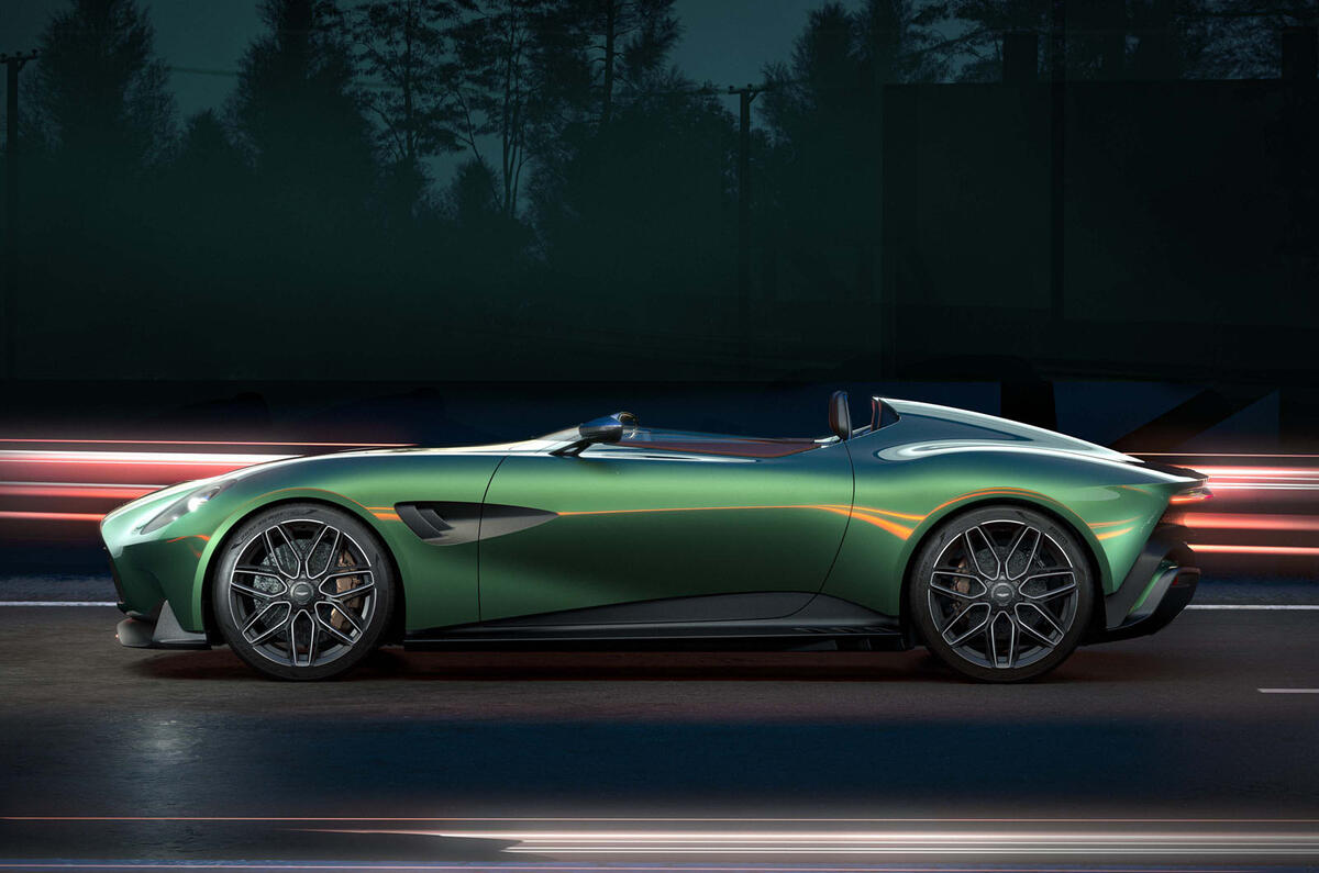 Aston Martin DBR22 2022 side static Aston Martin DBR22 2022 side static