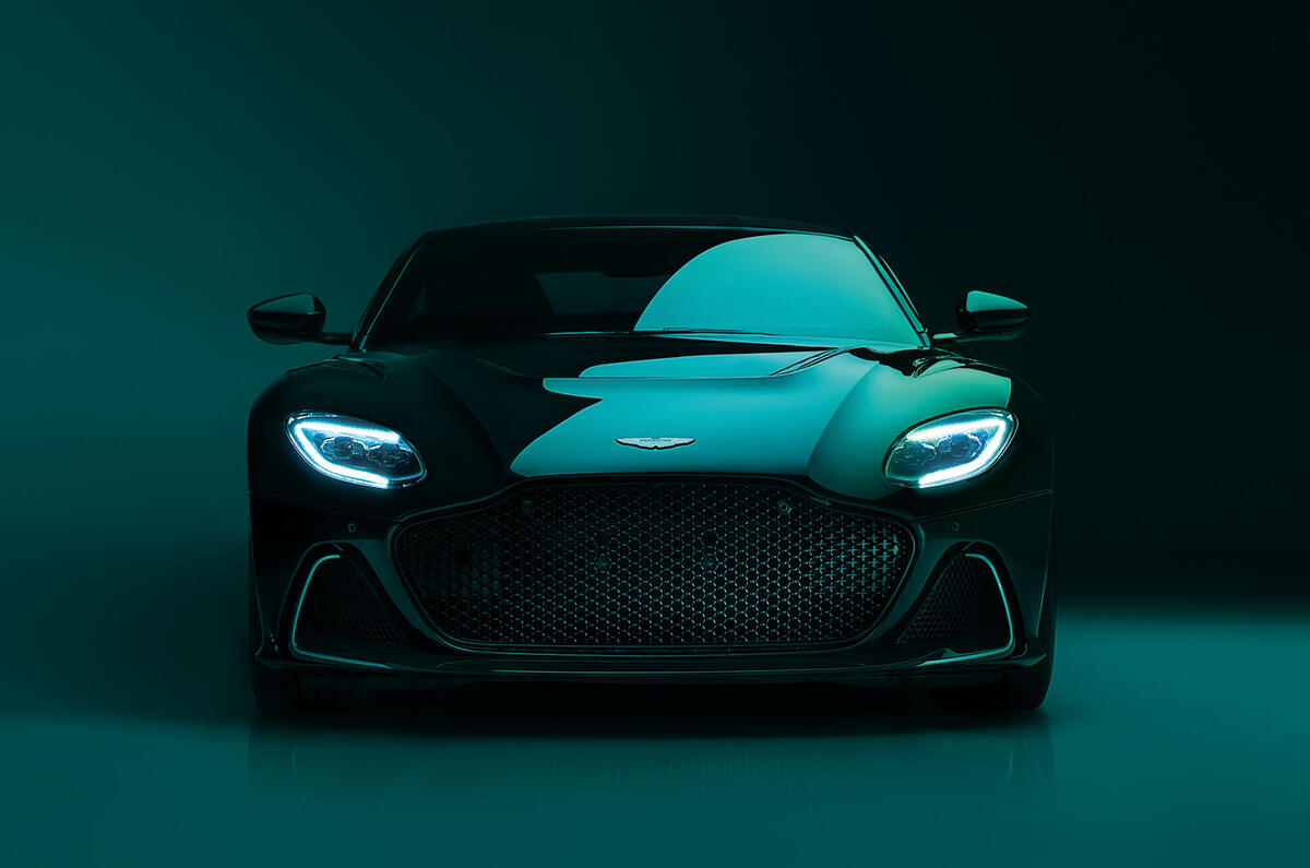 Aston Martin DBS 770 Ultimate front Aston Martin DBS 770 Ultimate front