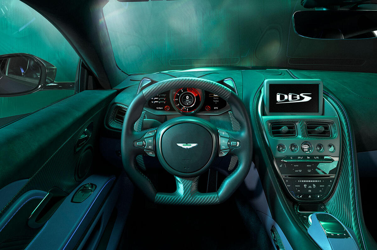 Aston Martin DBS 770 Ultimate interior Aston Martin DBS 770 Ultimate interior
