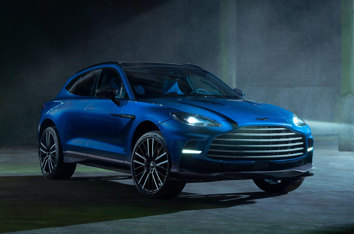 Aston Martin DBX 707 front quarter static Aston Martin DBX 707 front quarter static