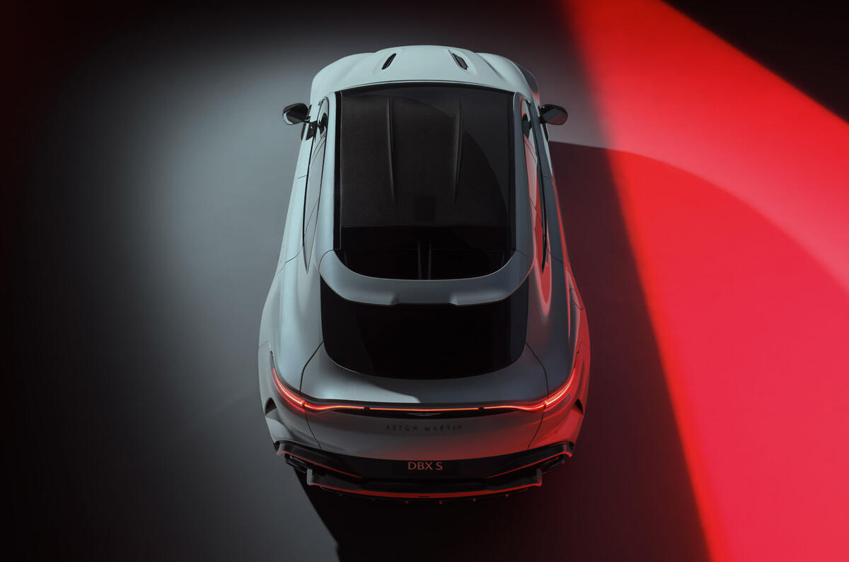 Aston Martin DBX S rear high static Aston Martin DBX S rear high static