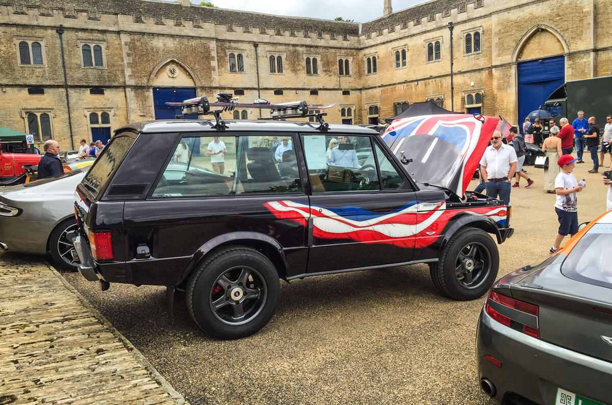 Aston Martin powered Range Rover Aston Martin powered Range Rover