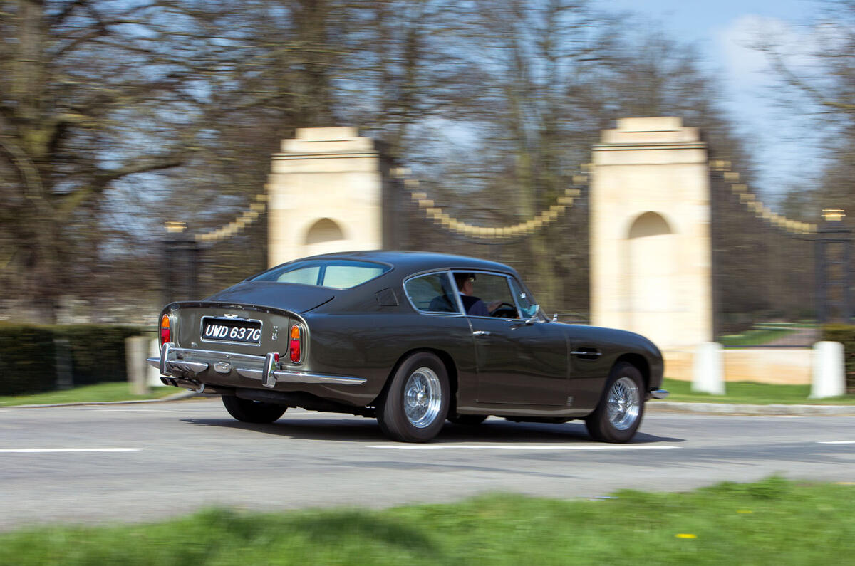 Aston Martin heritage tour: from the DB6 to the DBX