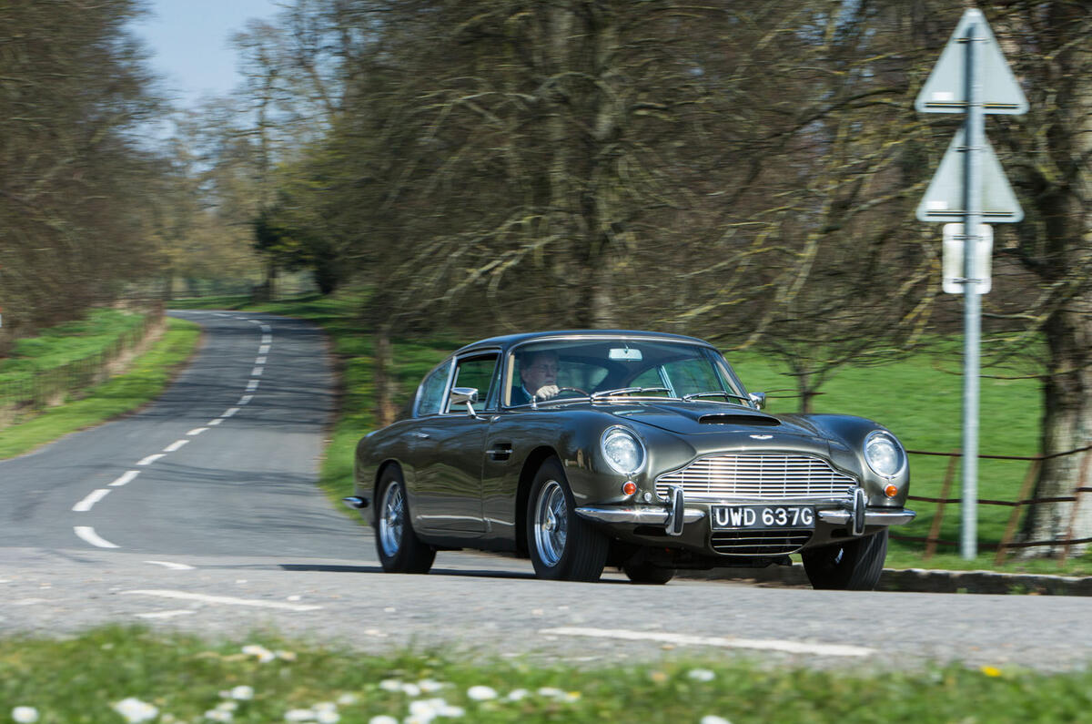 Aston Martin heritage tour: from the DB6 to the DBX