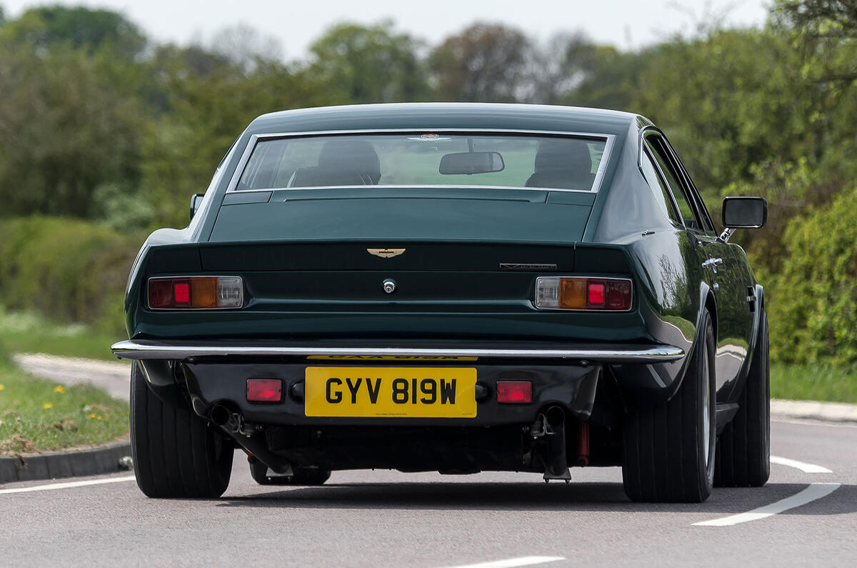 Aston Martin V8 rear Aston Martin V8 rear