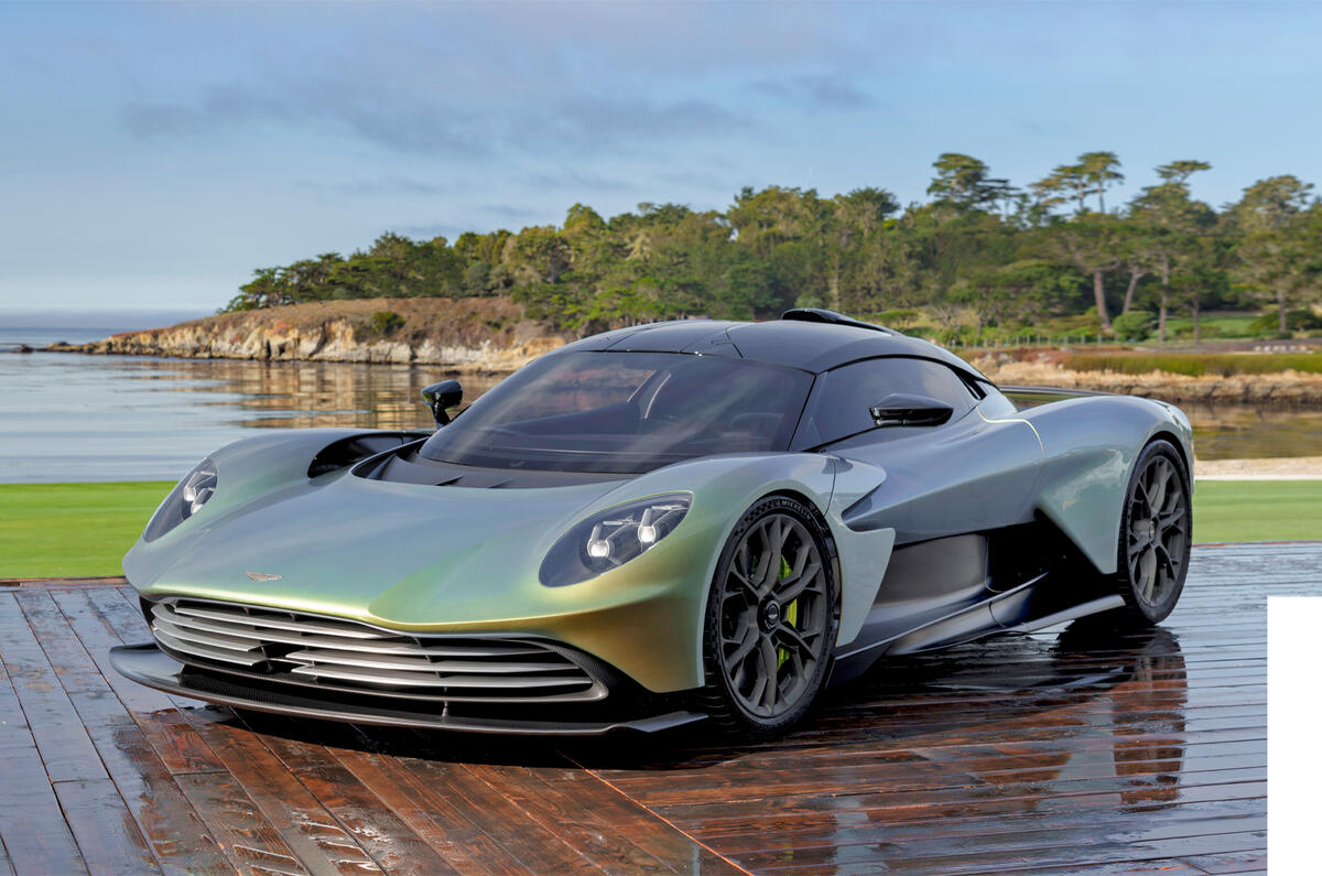 Aston Martin Valhalla front quarter static