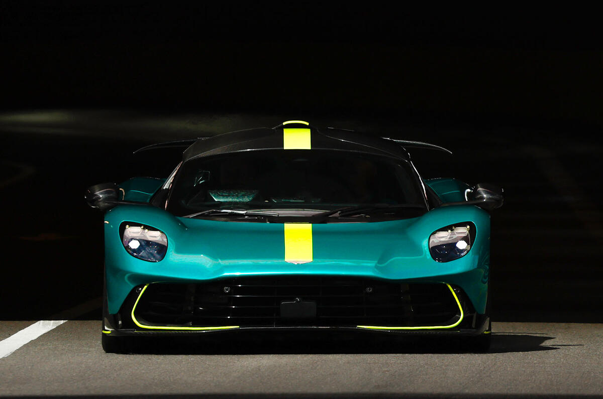 Aston Martin Valhalla Monaco front tracking Aston Martin Valhalla Monaco front tracking