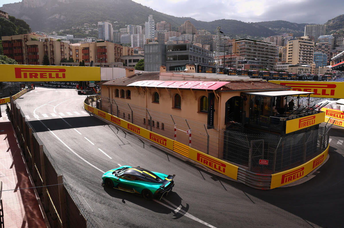 Aston Martin Valhalla Monaco rear La Rascasse Aston Martin Valhalla Monaco rear La Rascasse