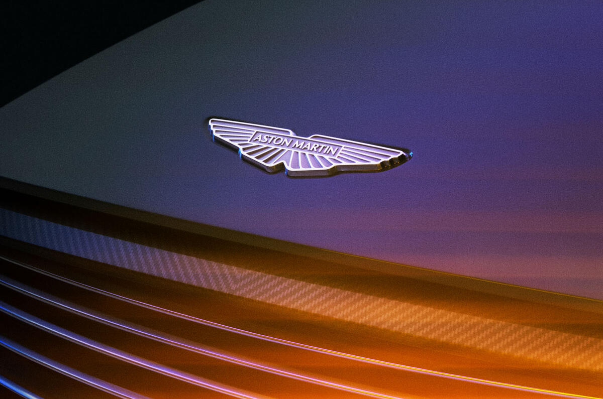 Aston Martin Valour 2023 badge Aston Martin Valour 2023 badge