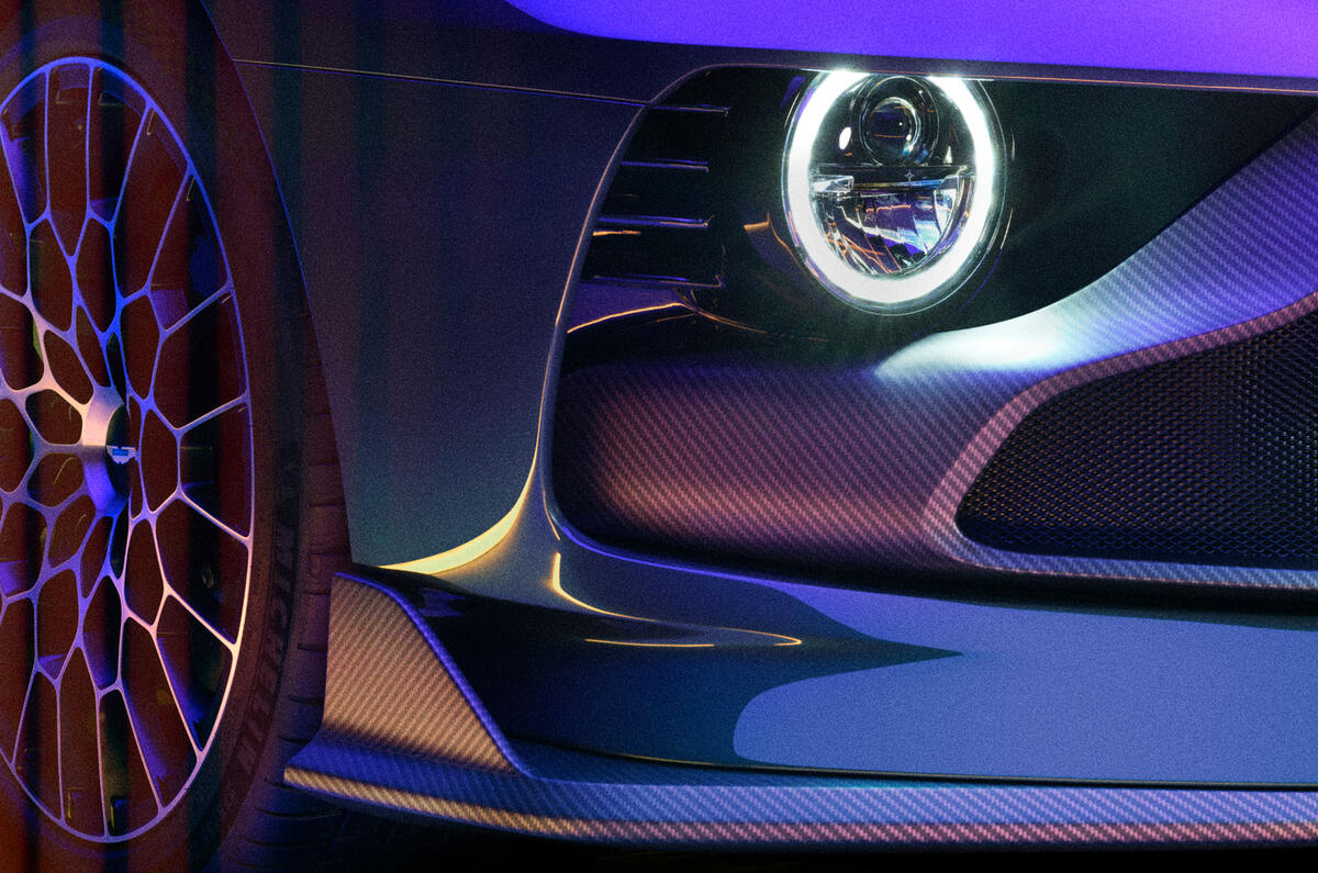 Aston Martin Valour 2023 front quarter detail Aston Martin Valour 2023 front quarter detail