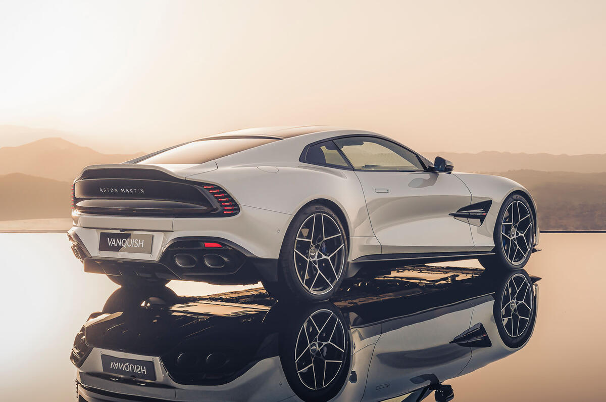 Aston Martin Vanquish rear quarter Aston Martin Vanquish rear quarter