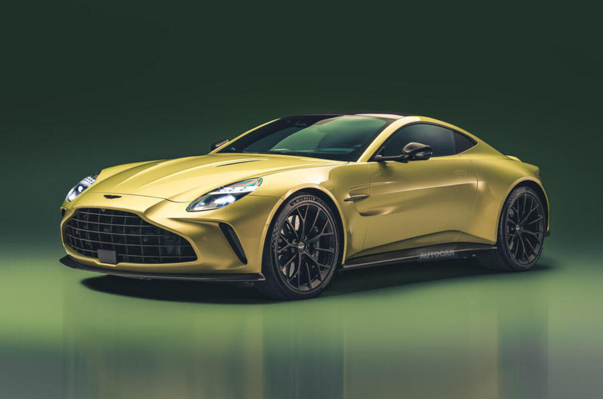 aston martin vantage front quarter autocar