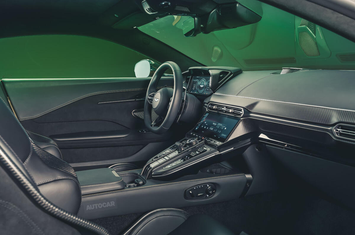 Aston Martin Vantage interior Autocar Aston Martin Vantage interior Autocar