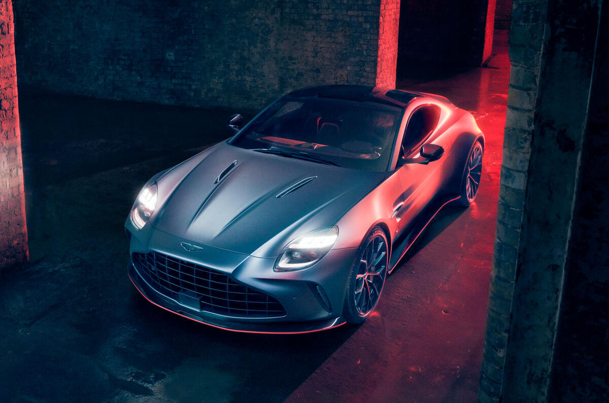 Aston Martin Vantage S front quarter static Aston Martin Vantage S front quarter static