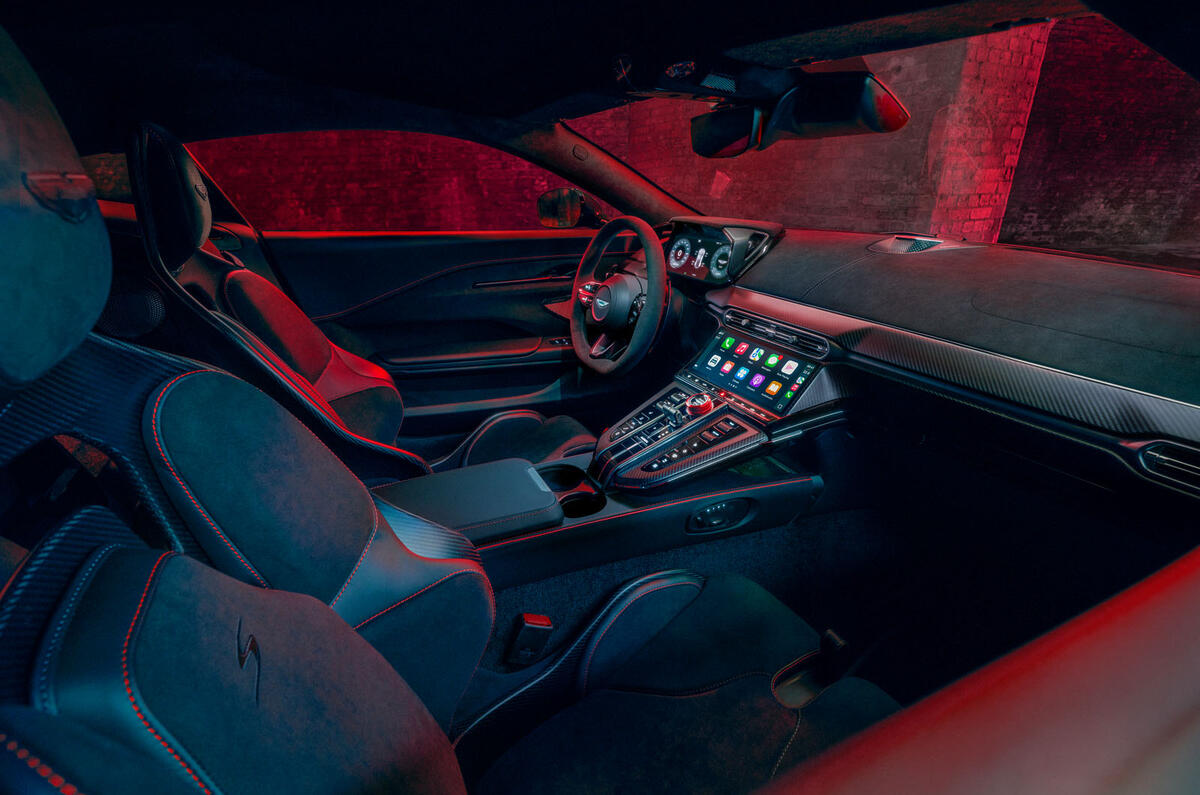 Aston Martin Vantage S interior Aston Martin Vantage S interior