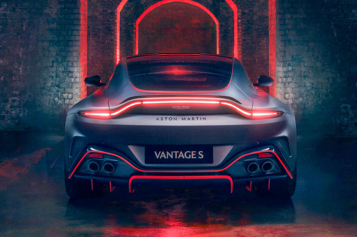 Aston Martin Vantage S rear static Aston Martin Vantage S rear static