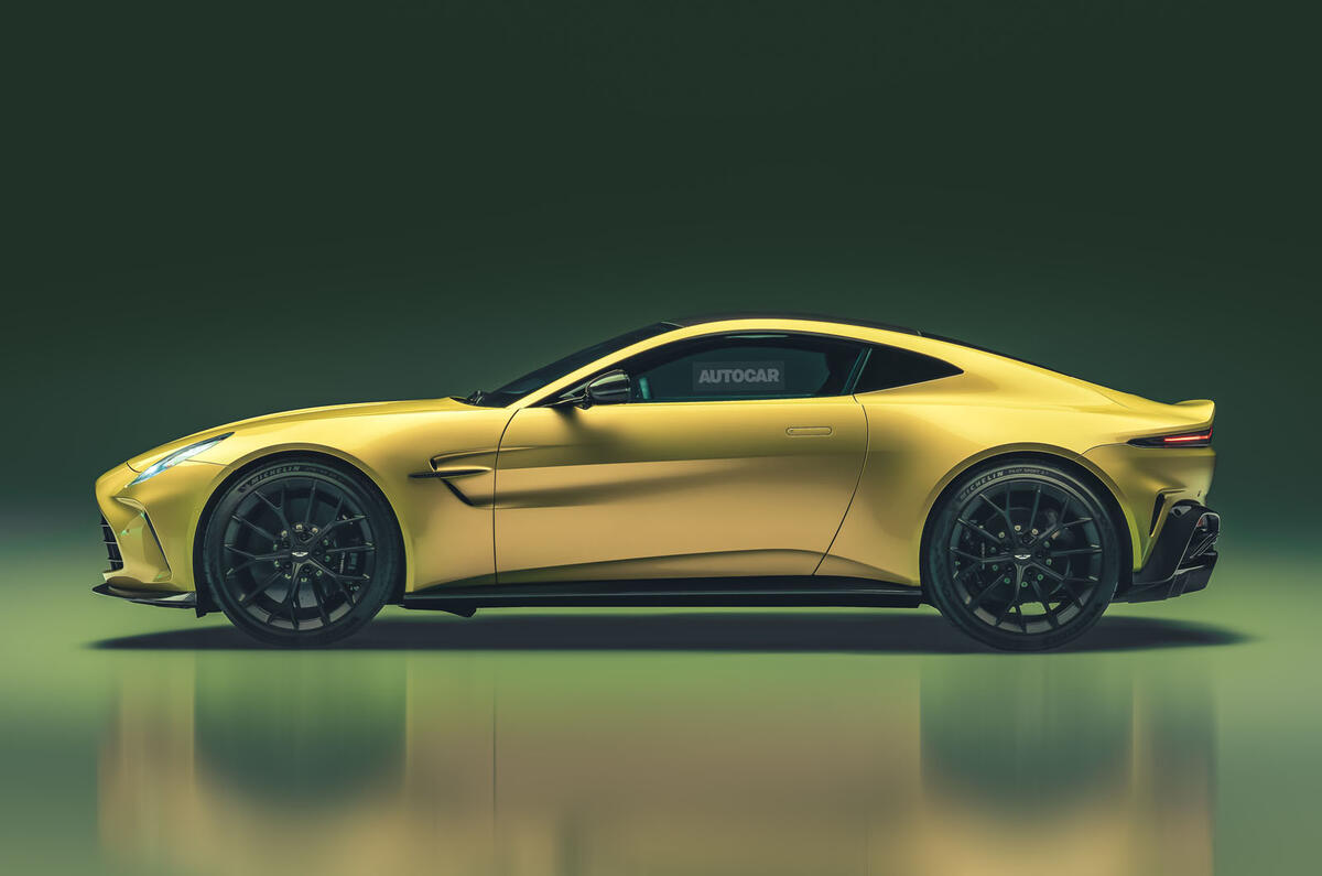 Aston Martin Vantage side Autocar