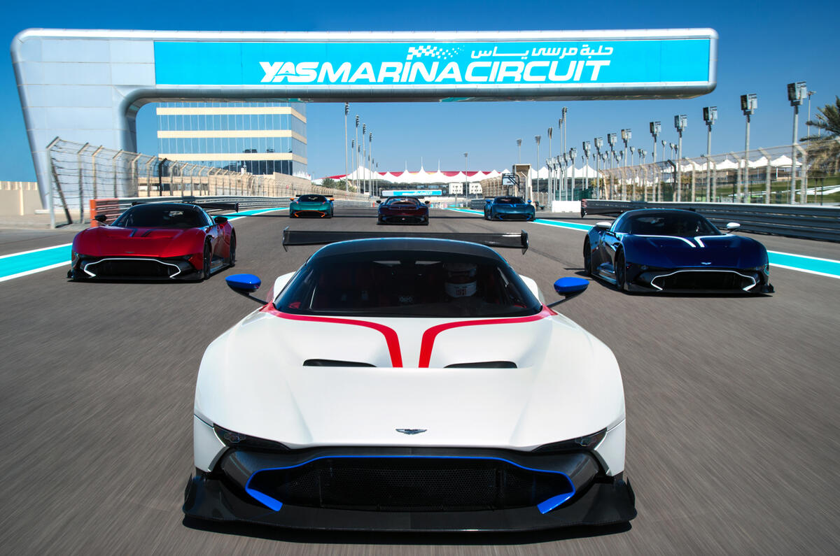 Aston Martin Vulcan driver tuition