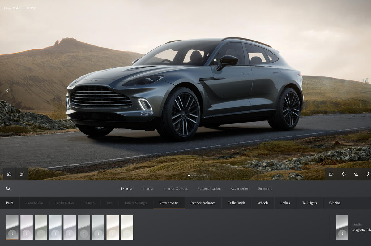 Aston Martin Configurator 01 Aston Martin Configurator 01