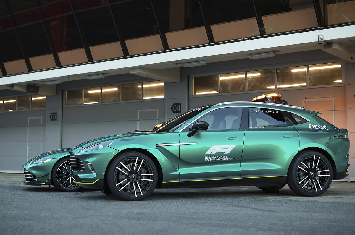 Aston Martin continues to lead the way with Official Safety Car of Formula 1® 08