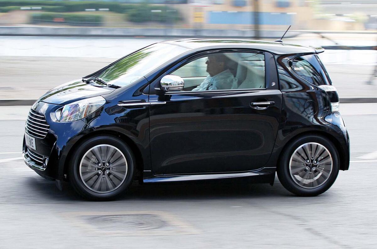 Aston Martin Cygnet front three quarter Aston Martin Cygnet front three quarter
