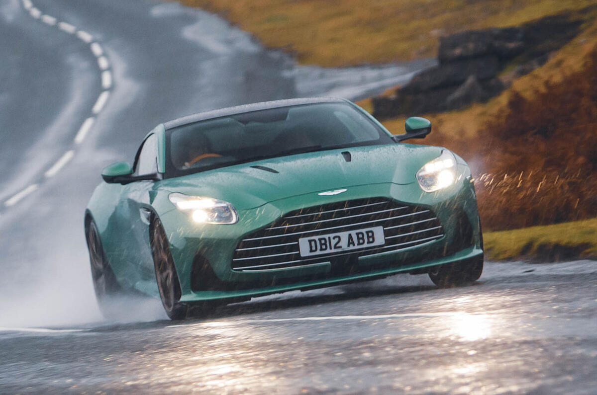 Aston Martin DB12 front three quarter