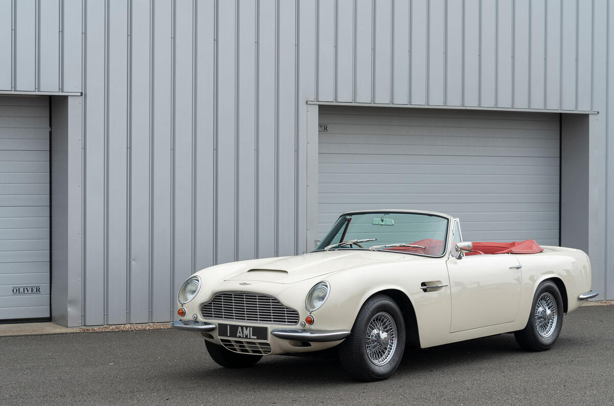 Aston Martin Works electric DB6 Volante - front