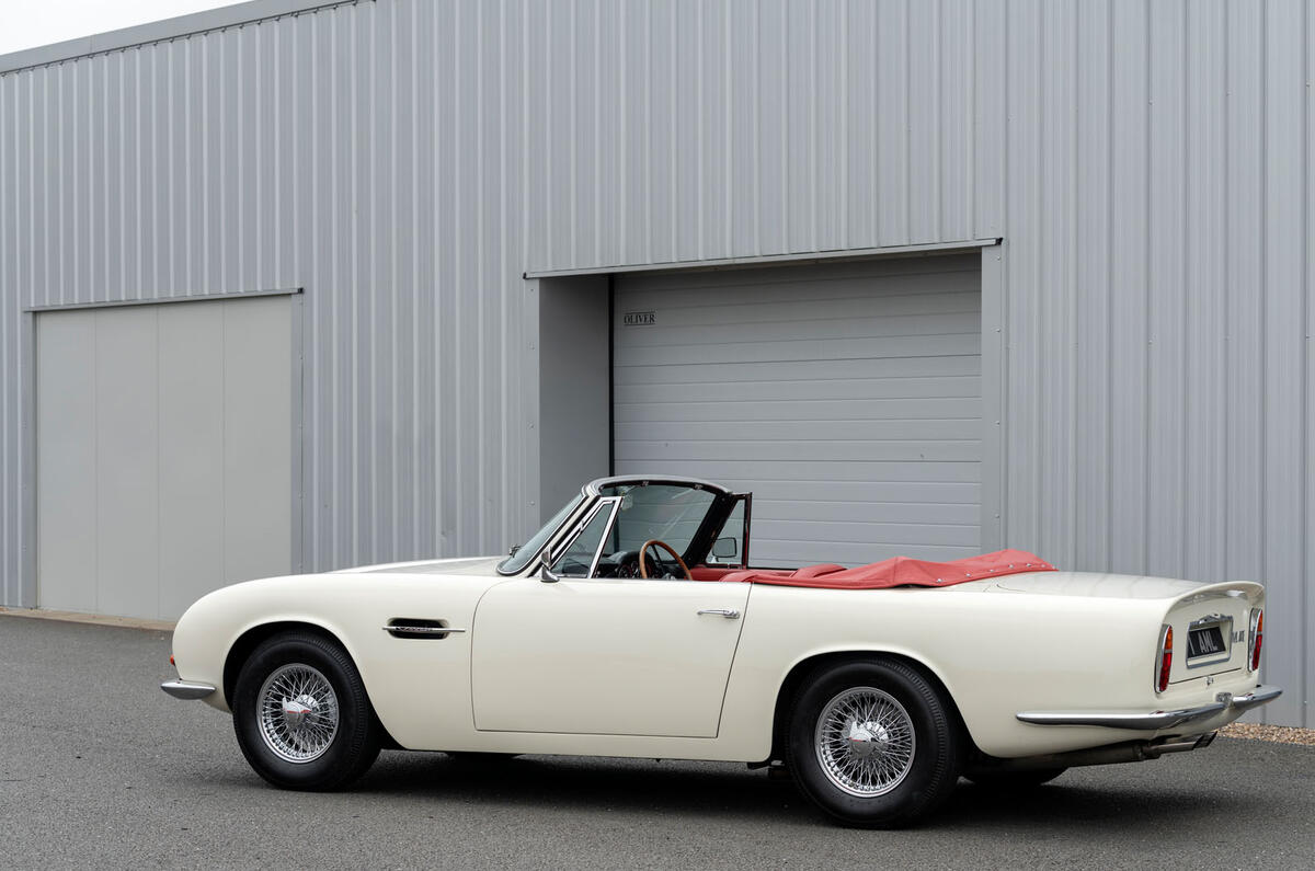 Aston Martin Works electric DB6 Volante - side