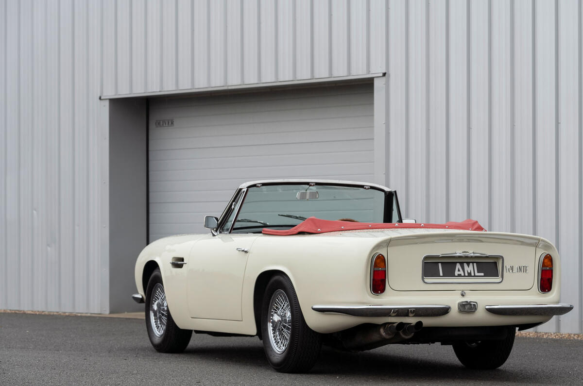 Aston Martin Works electric DB6 Volante - rear