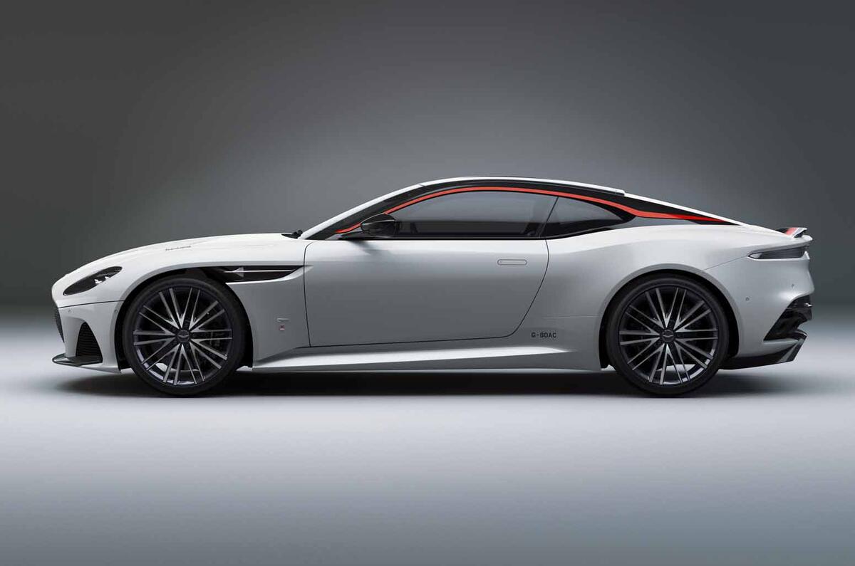 Aston Martin DBS Superleggera Concorde Edition side