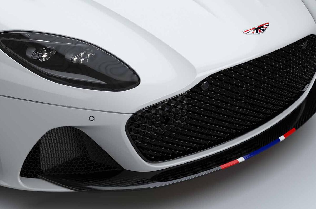 Aston Martin DBS Superleggera Concorde Edition grille