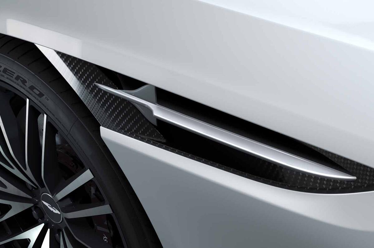 Aston Martin DBS Superleggera Concorde Edition detail