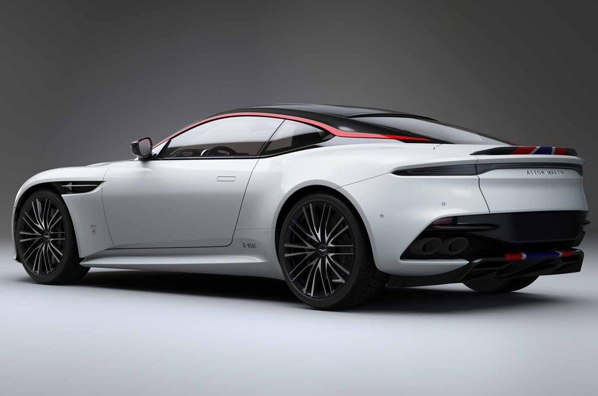 Aston Martin DBS Superleggera Concorde Edition rear side