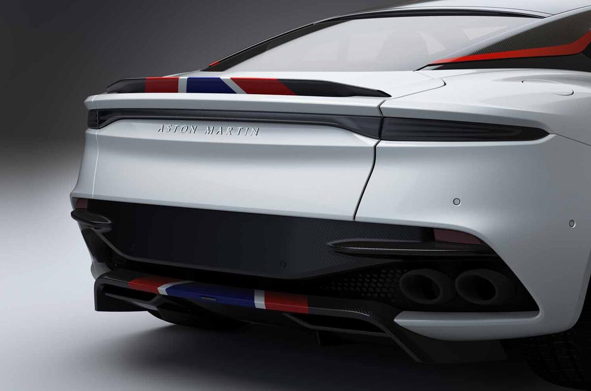 Aston Martin DBS Superleggera Concorde Edition  rear
