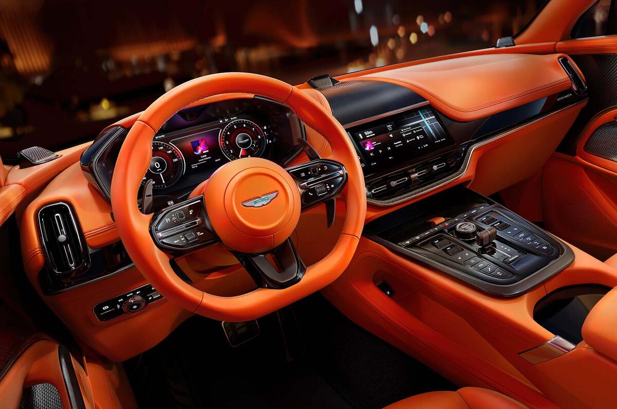 Aston Martin DBX 707 interior Aston Martin DBX 707 interior