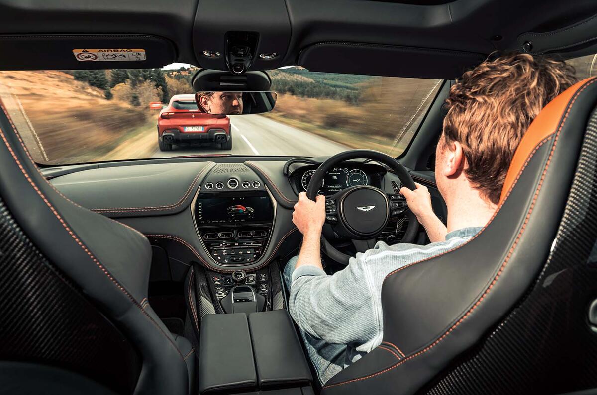 Aston Martin DBX interior Aston Martin DBX interior
