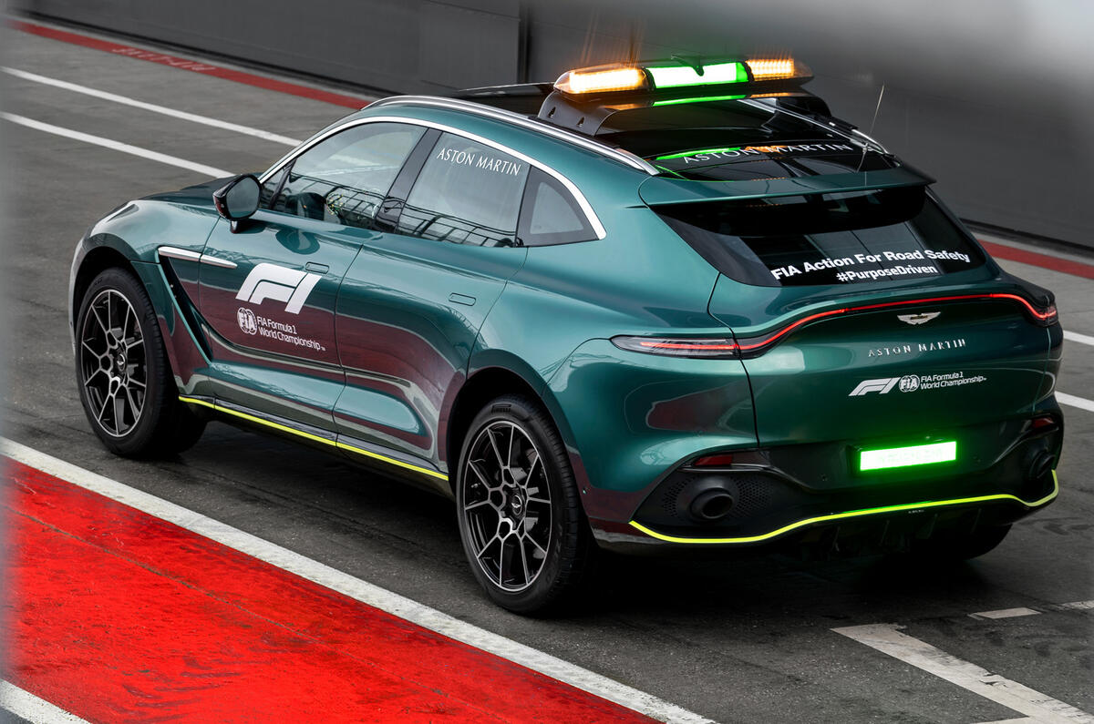 Aston Martin DBX Official Medical Car of Formula One 02 Aston Martin DBX Official Medical Car of Formula One 02