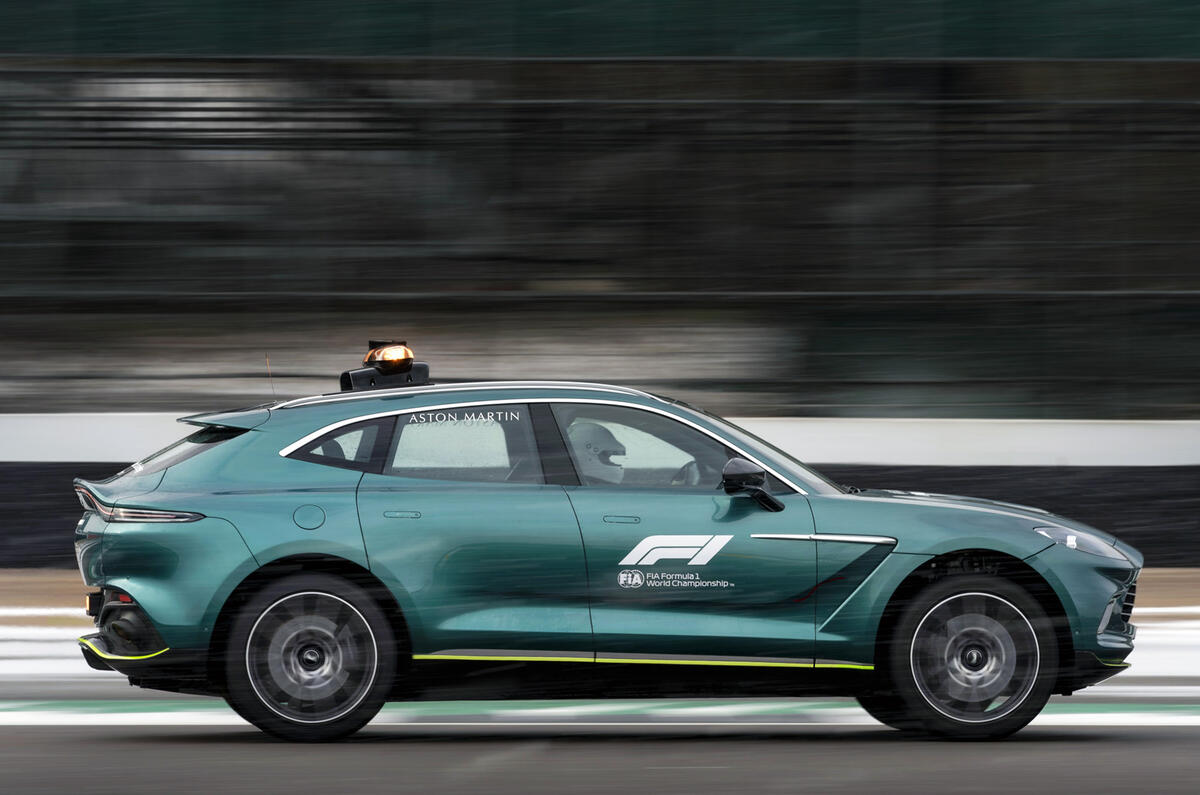 Aston Martin DBX Official Medical Car of Formula One 03 Aston Martin DBX Official Medical Car of Formula One 03