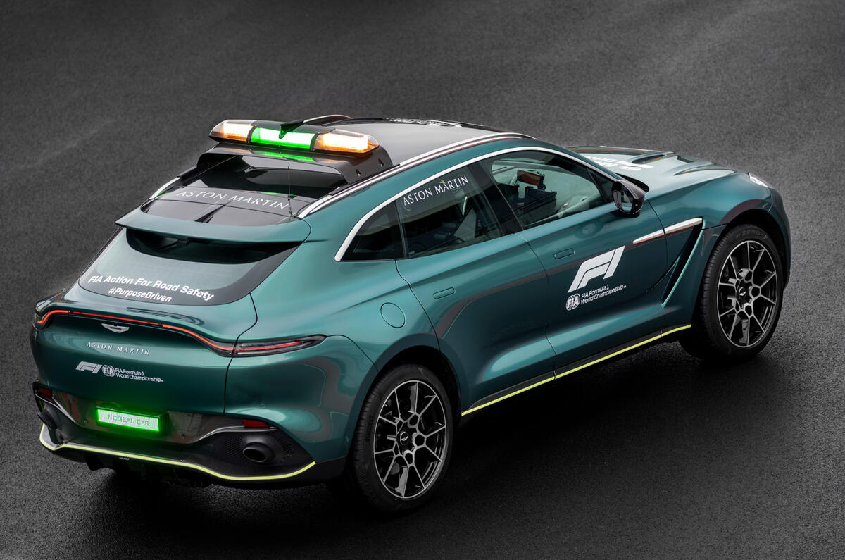 Aston Martin DBX Official Medical Car of Formula One 05 Aston Martin DBX Official Medical Car of Formula One 05