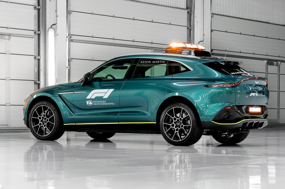 Aston Martin DBX Official Medical Car of Formula One 08 Aston Martin DBX Official Medical Car of Formula One 08