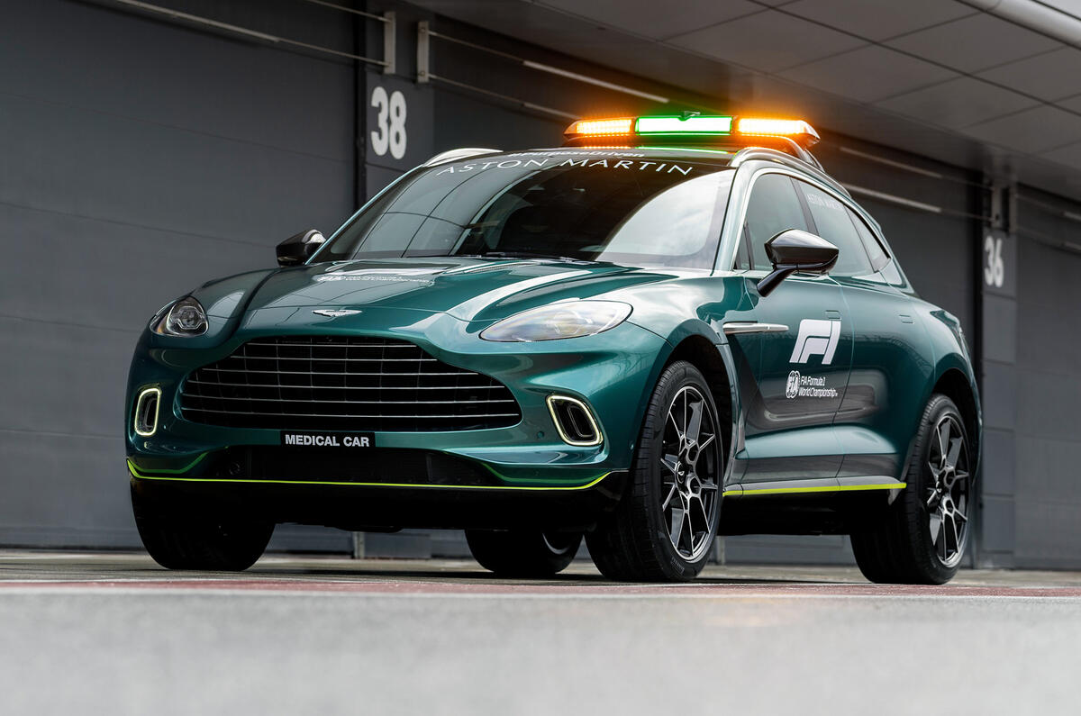 Aston Martin DBX Official Medical Car of Formula One 12 Aston Martin DBX Official Medical Car of Formula One 12
