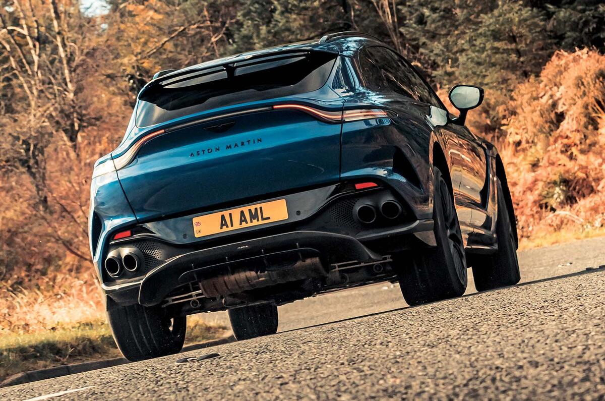 Aston Martin DBX rear Aston Martin DBX rear