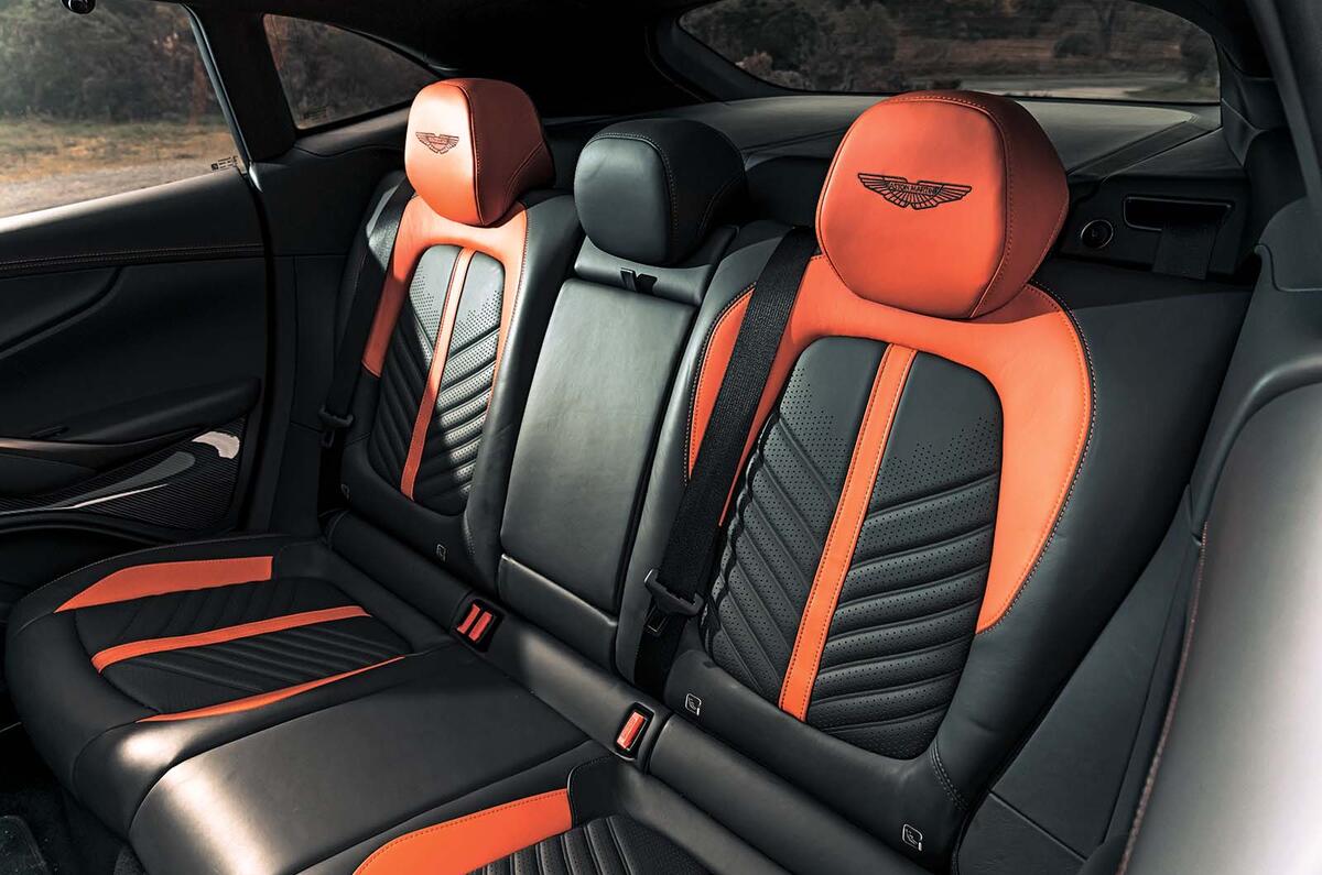Aston Martin DBX rear seats Aston Martin DBX rear seats