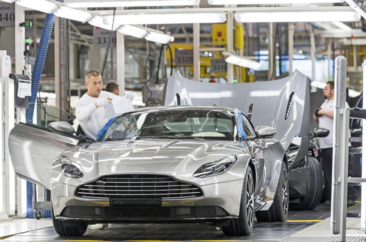 aston martin factory