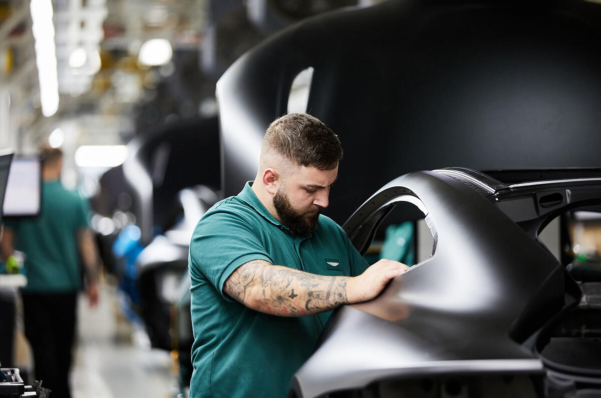 Aston Martin factory