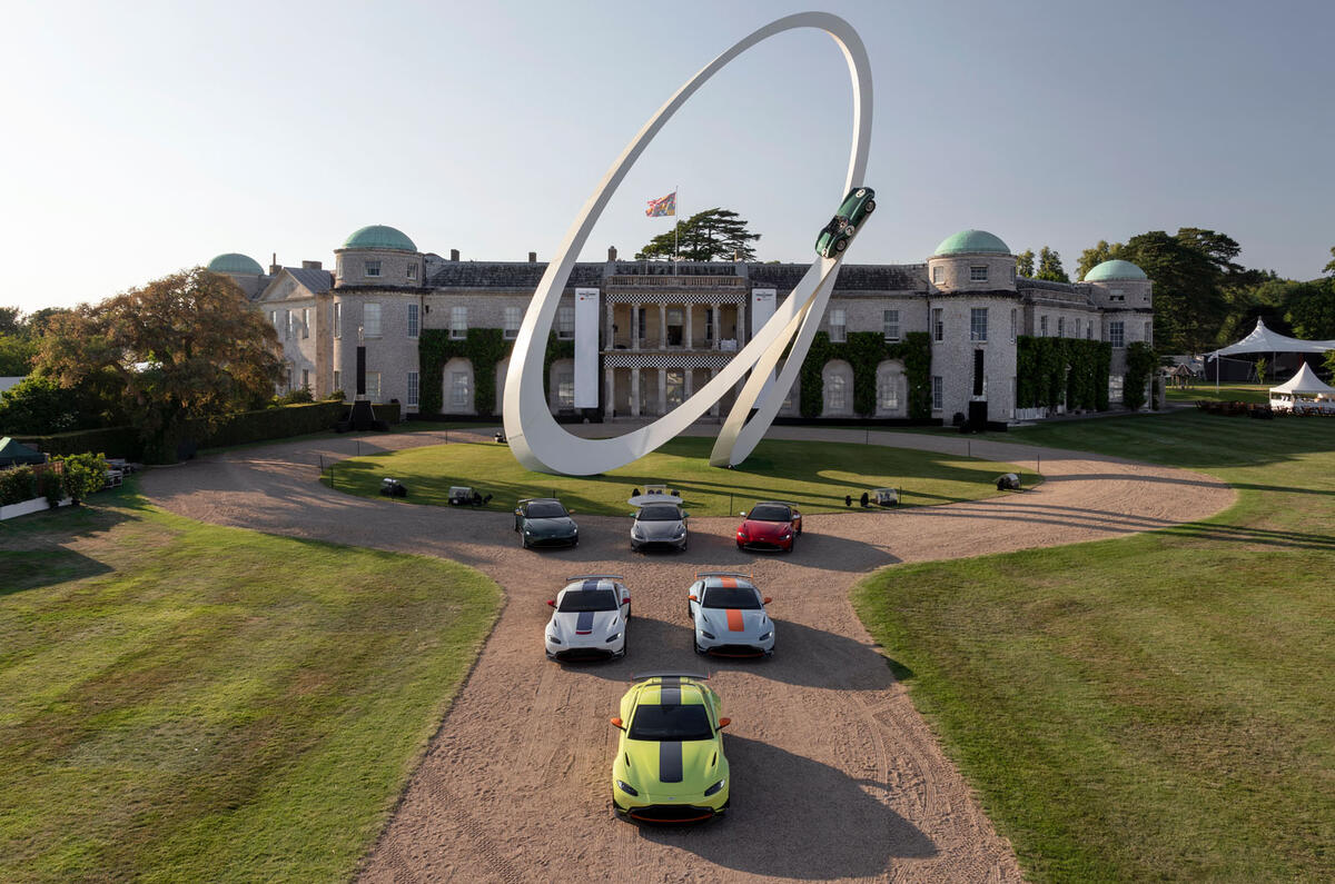 Aston Martin at Goodwood Festival of Speed 2019