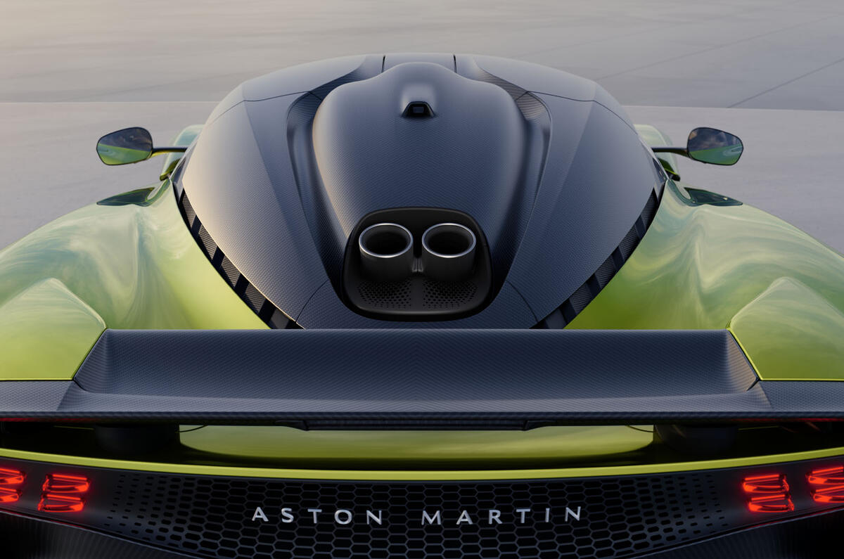Aston Martin Valhalla   exhaust pipes Aston Martin Valhalla   exhaust pipes