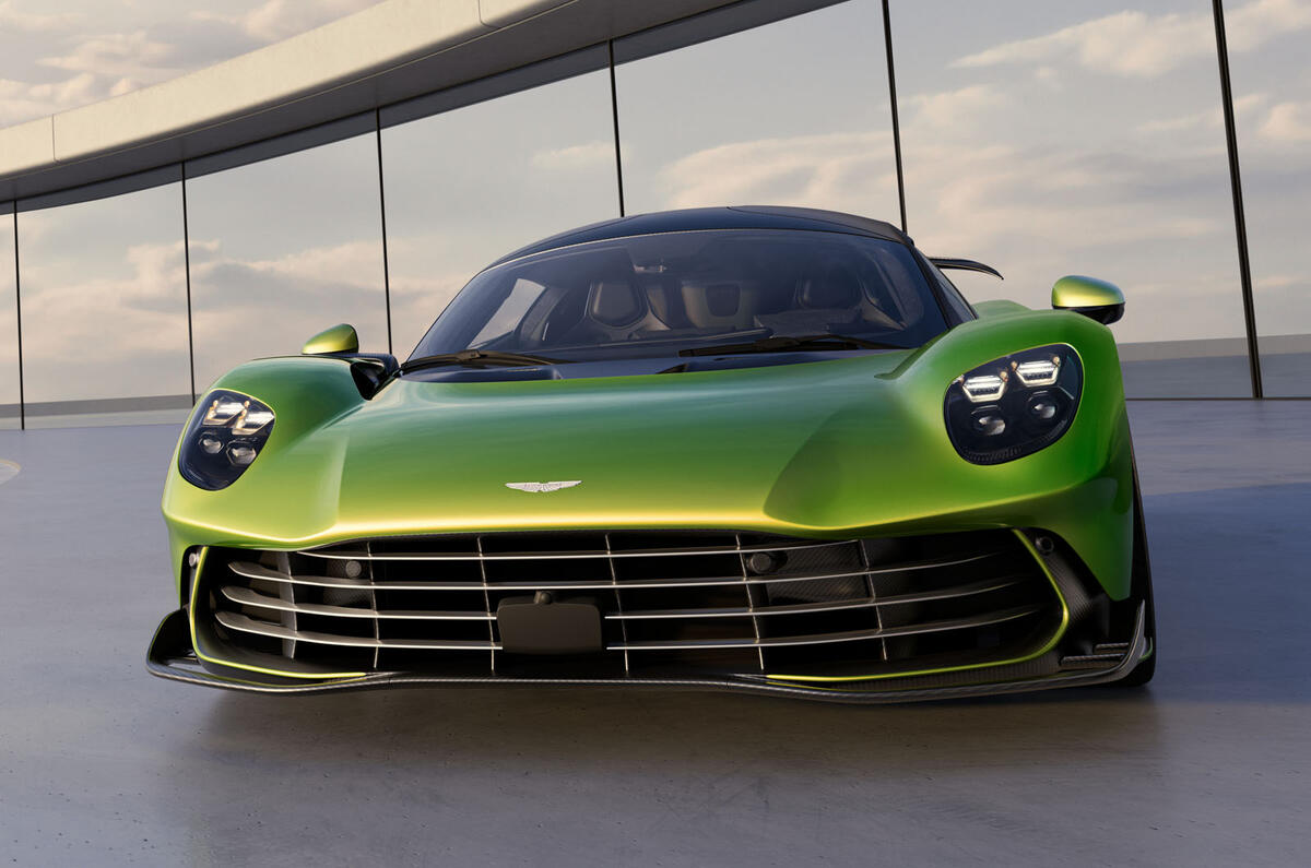 Aston Martin Valhalla   front grille Aston Martin Valhalla   front grille